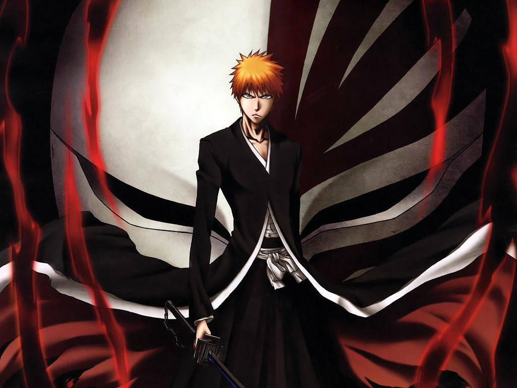 Ichigo Kurosaki, Protagonist Of The Hit Anime Series Bleach Wallpaper