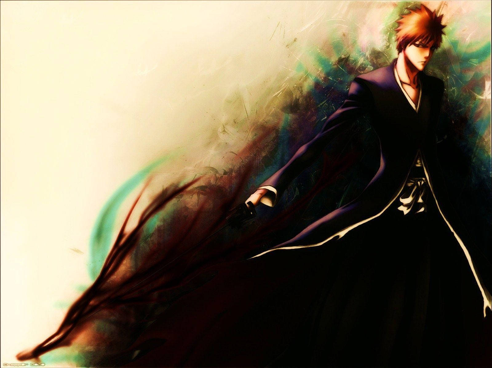 Ichigo Kurosaki, The Protagonist Of The Bleach Anime Series Wallpaper