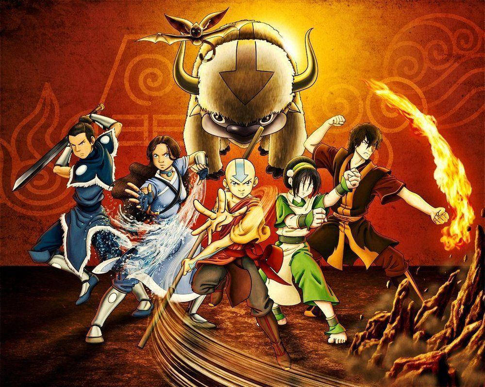 Iconic Avatar The Last Airbender Poster Wallpaper