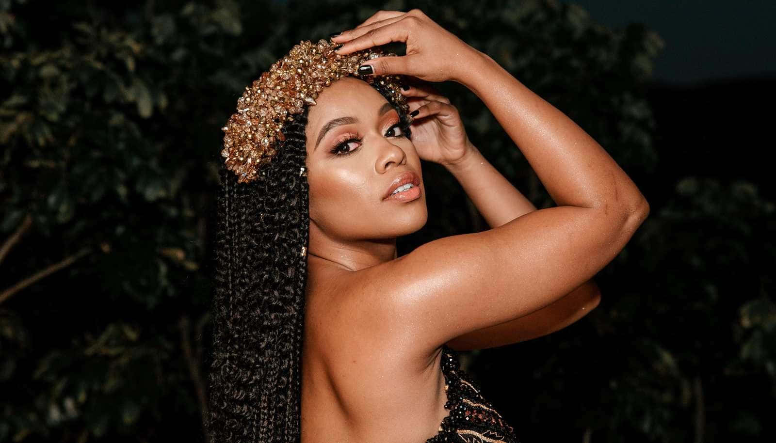 Iconic South African Actress - Nomzamo Mbatha Wallpaper