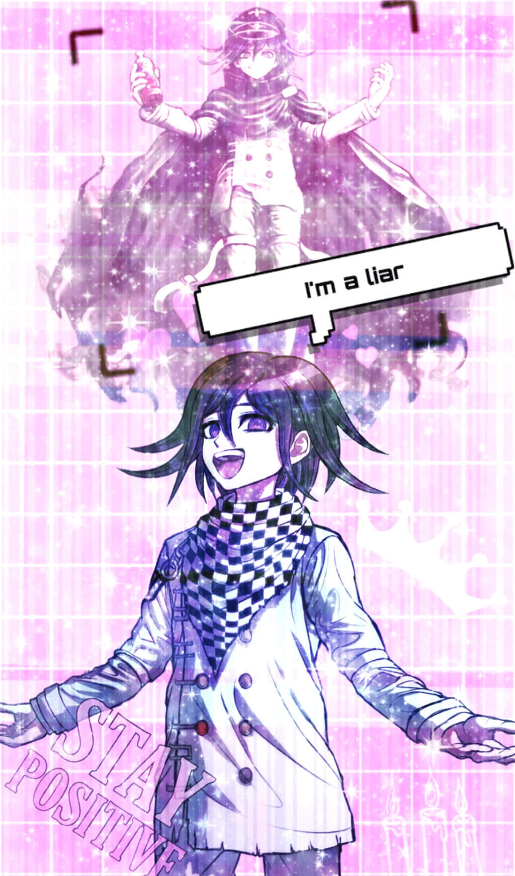 Im A Liar Kokichi Ouma Phone Wallpaper