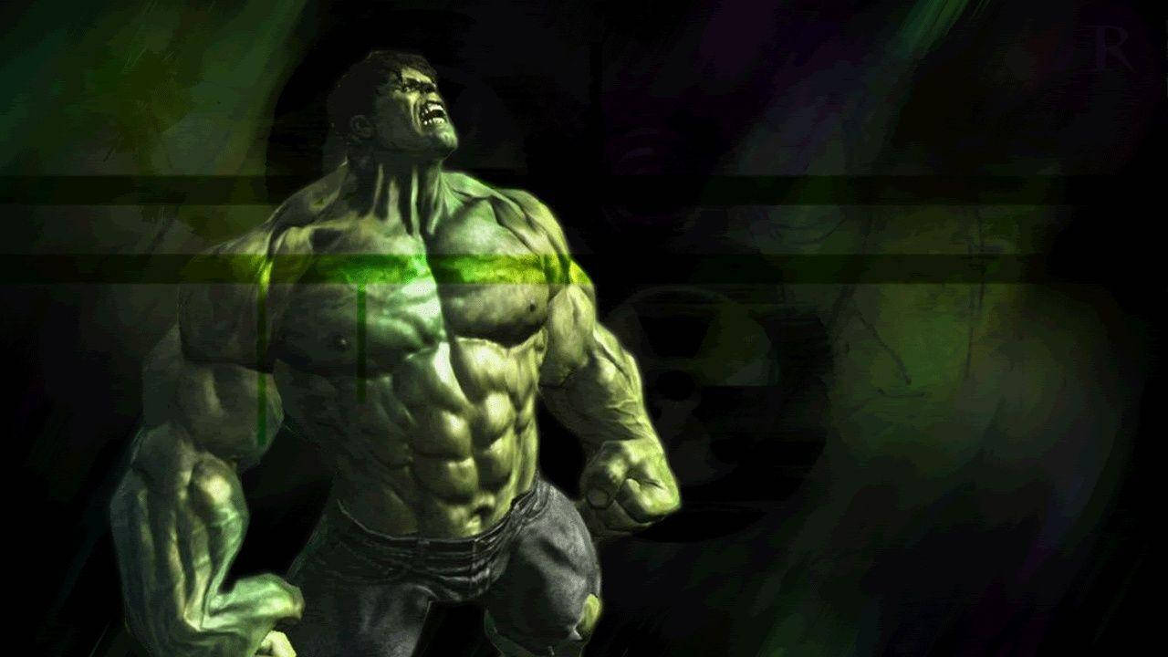 Incredible Hulk Rage Toxic Symbol Wallpaper