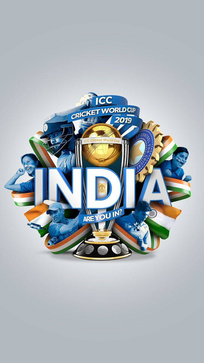 Indian Cricket Team Logo Icc World Cup Wallpaper