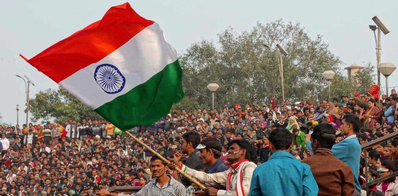 Indian Raising Flag Wallpaper