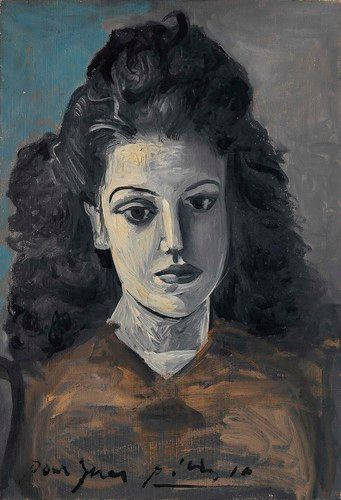 Ines Picasso 1942 Famous Painting Wallpaper