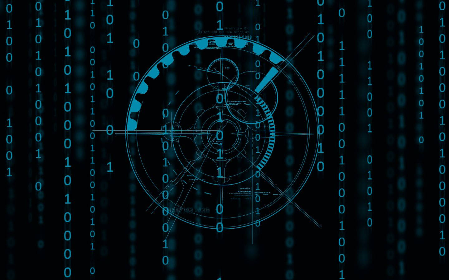 Information Technology Cyber Background Wallpaper