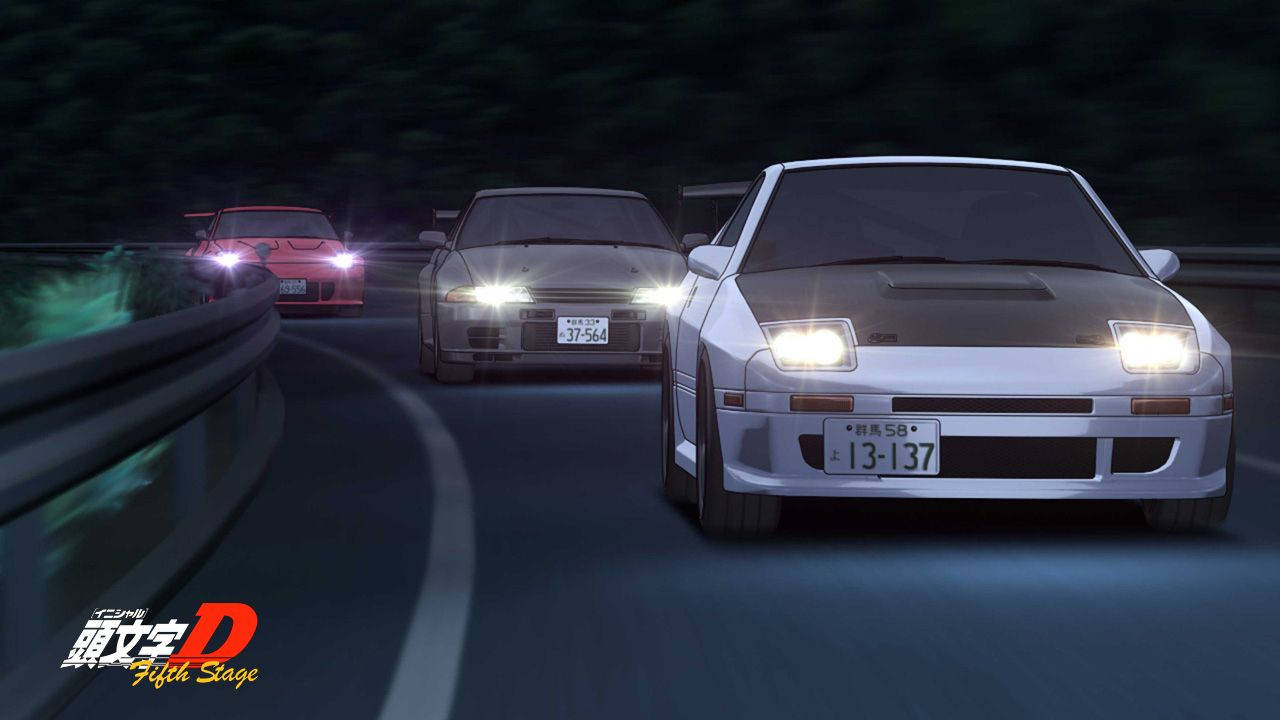Initial D Icons Toyota, Nissan, Mazda Wallpaper