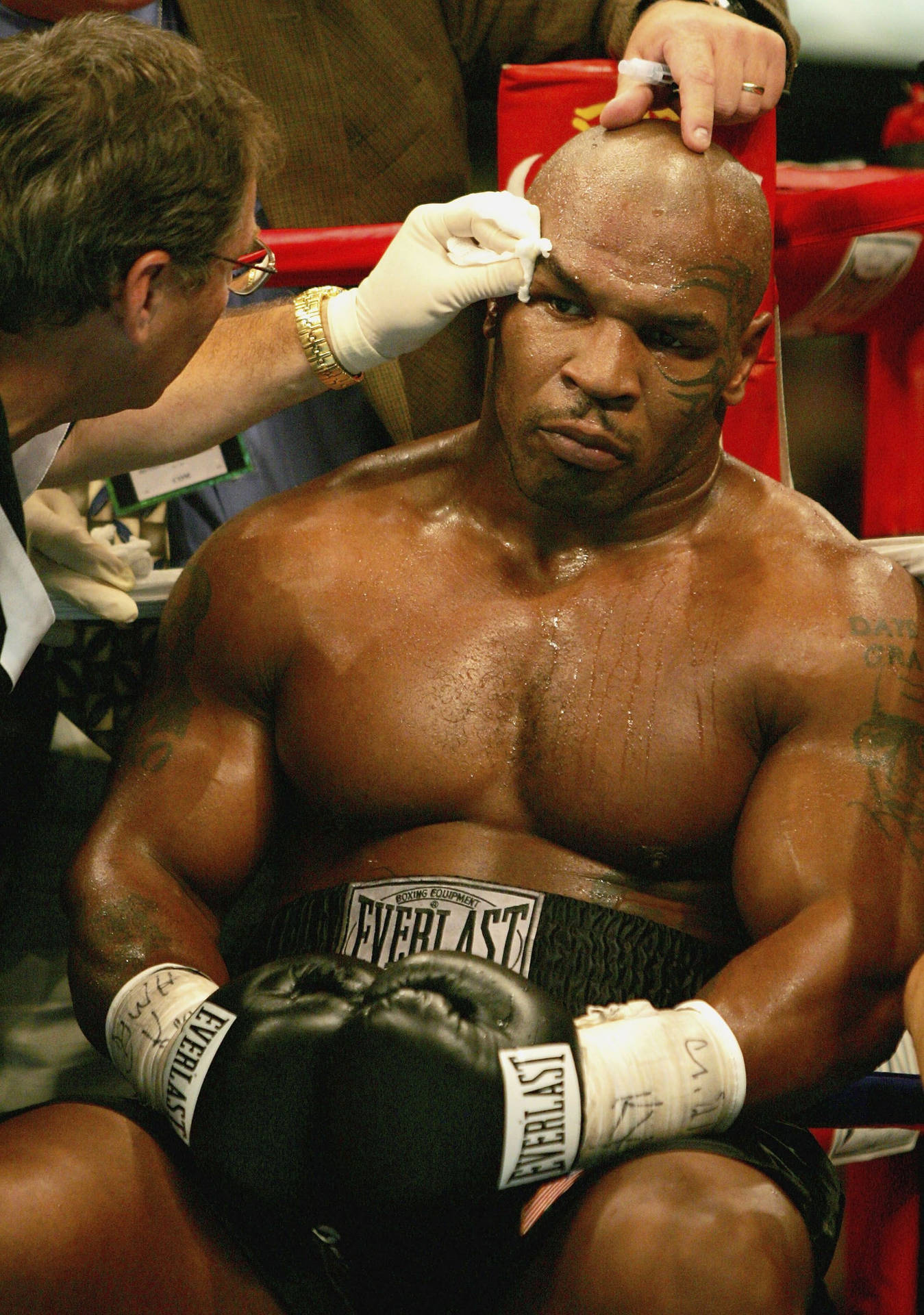 Injured Mike Tyson 4k Wallpaper