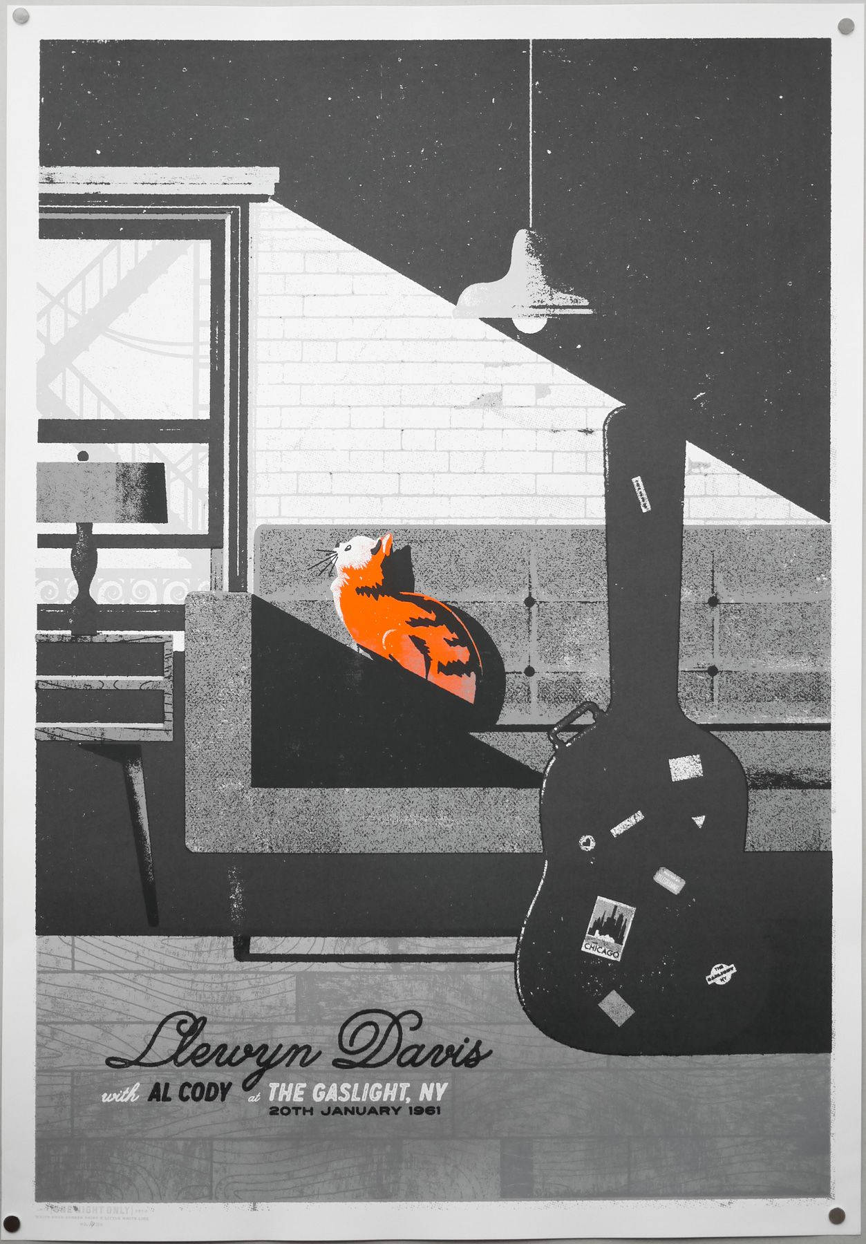 Inside Llewyn Davis Orange Cat Wallpaper