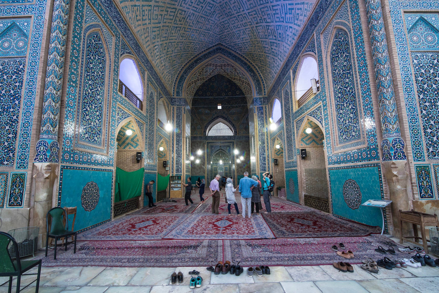 Inside The Mosque In Iran Wallpaper