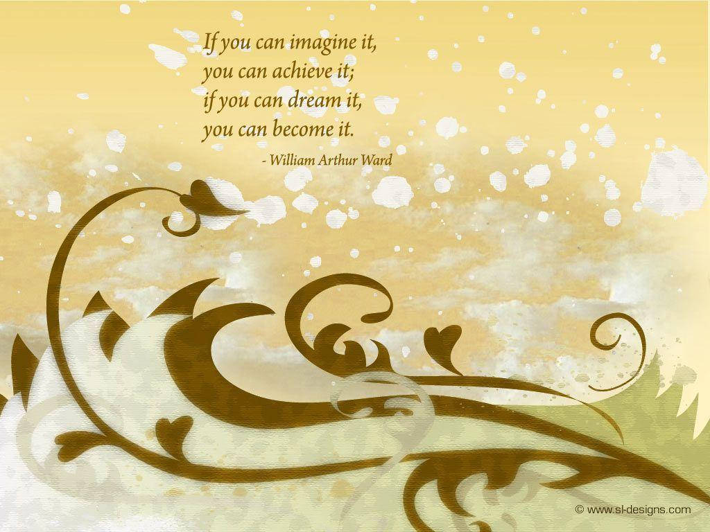 Inspirational Quotes About Dream Wallpaper