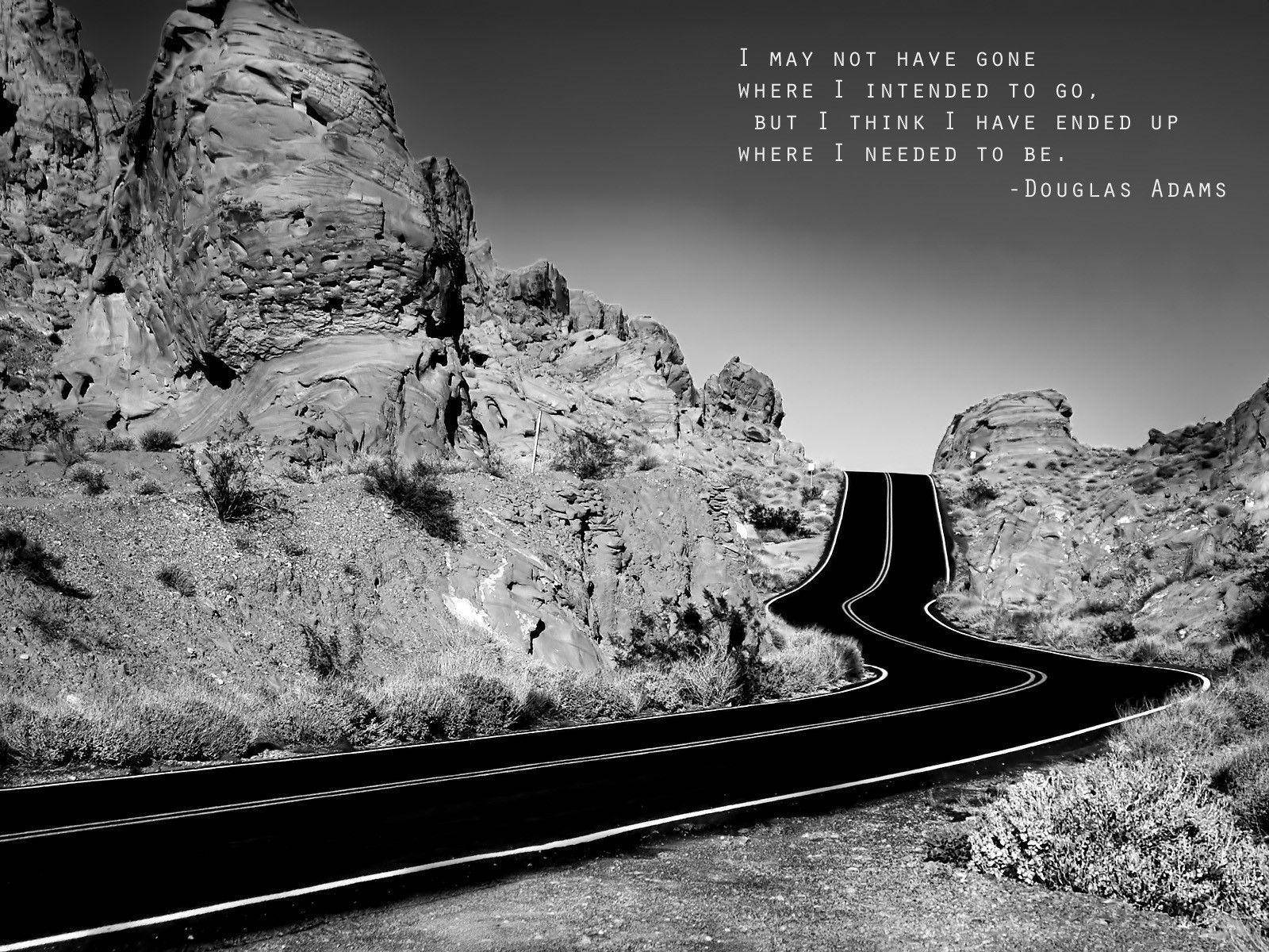 Inspirational Quotes About Journey Wallpaper