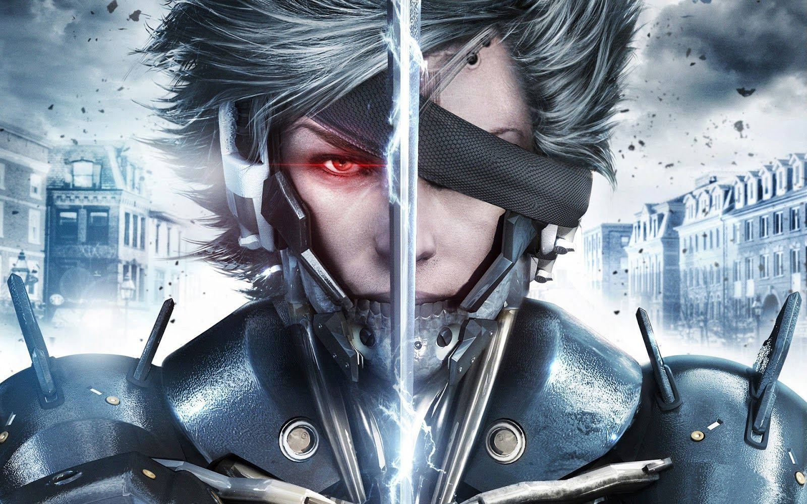 Intense 3d Gaming Experience: Metal Gear Rising Wallpaper