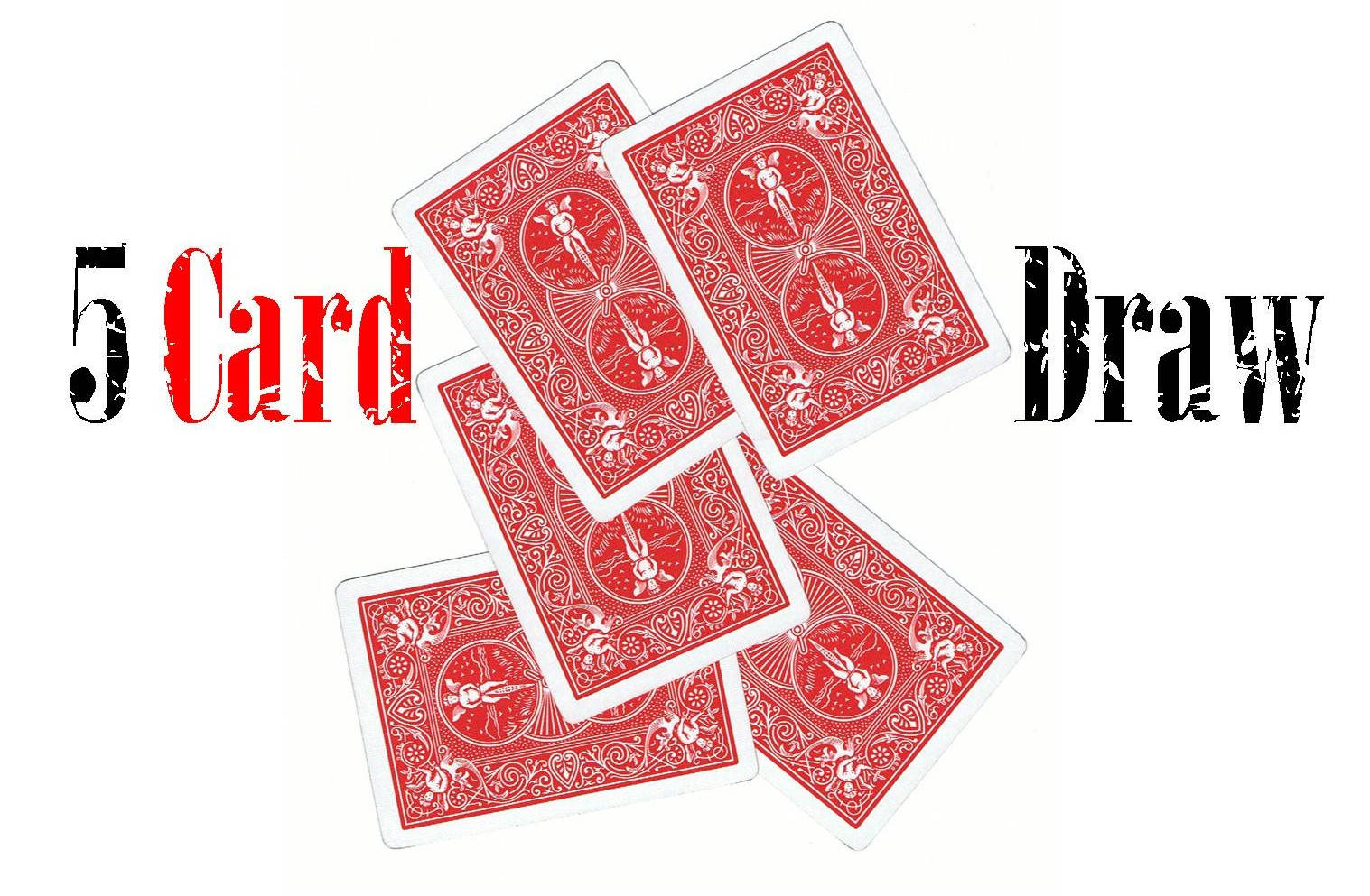 Intense Game Of Five-card Draw Poker Wallpaper