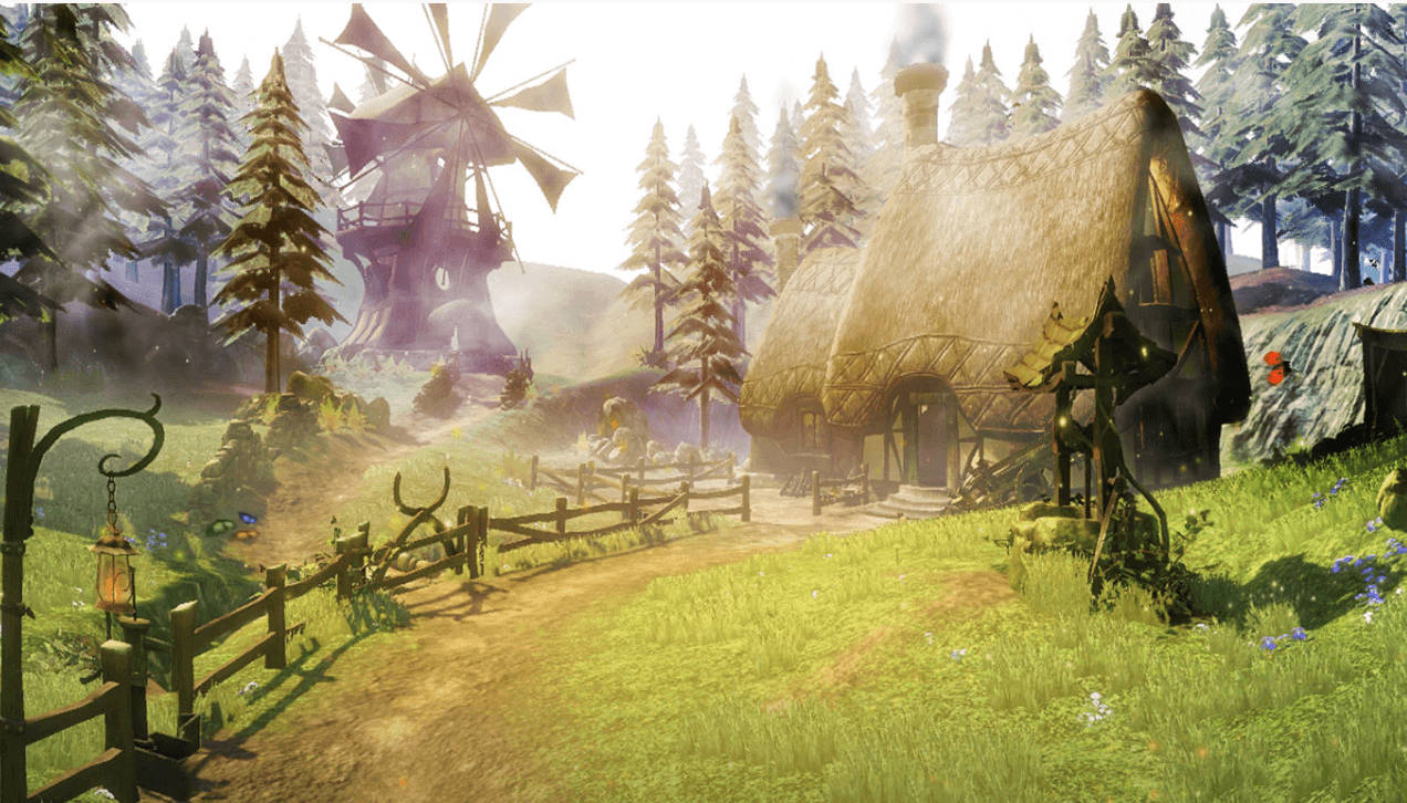 Interactive Fantasy Background Wallpaper