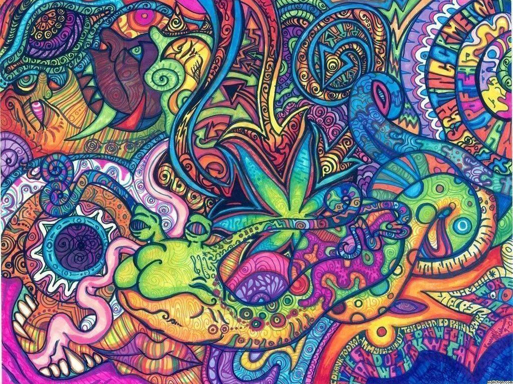 Intricate Hippie Aesthetic Laptop Wallpaper