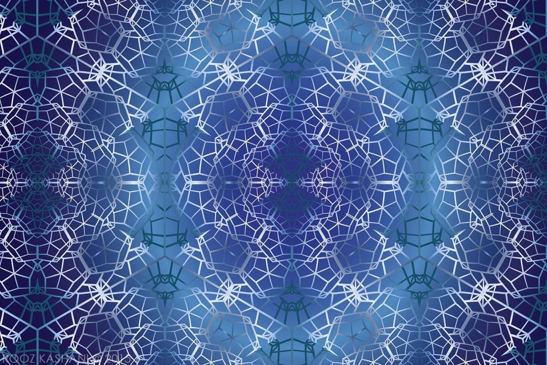 Intricate Sacred Geometry Pattern Wallpaper