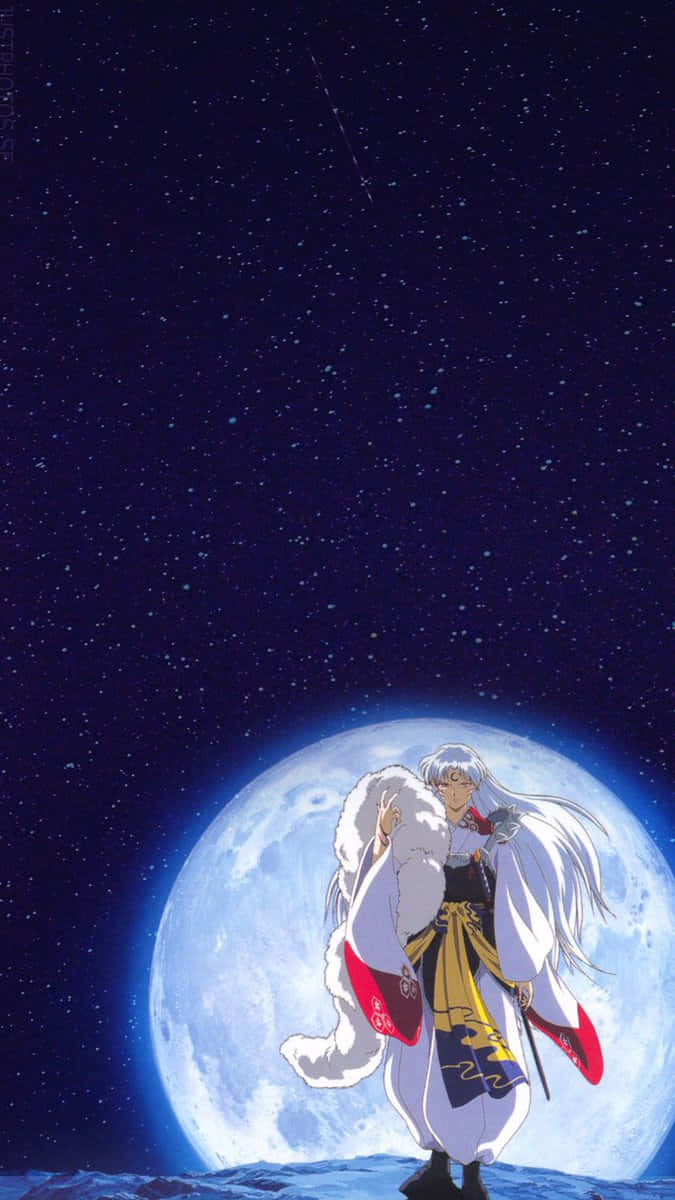 Inuyasha's Brother Sesshomaru Phone Wallpaper