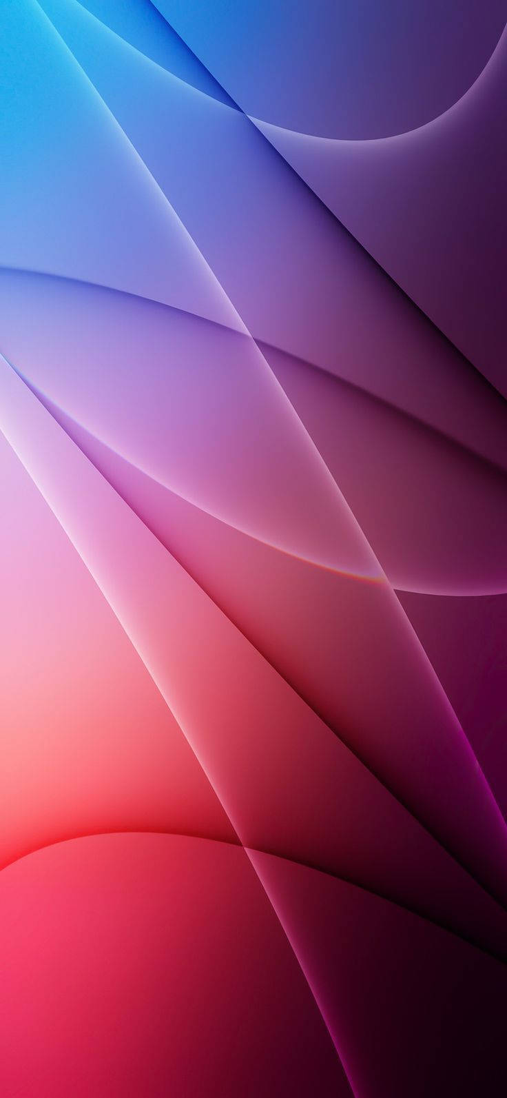 Ios 15 Apple Iphone Default Blue Pink Pattern Wallpaper Wallpaper