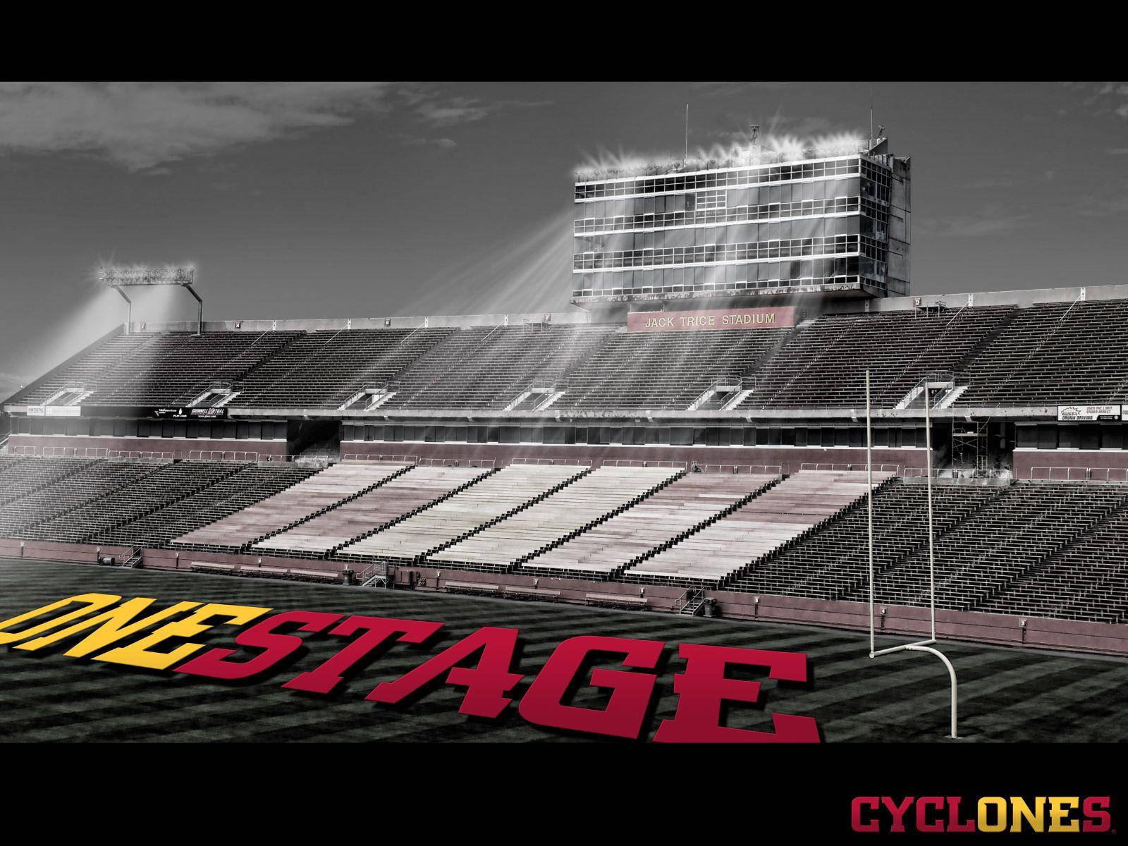 Iowa State University Stadium Art Wallpaper