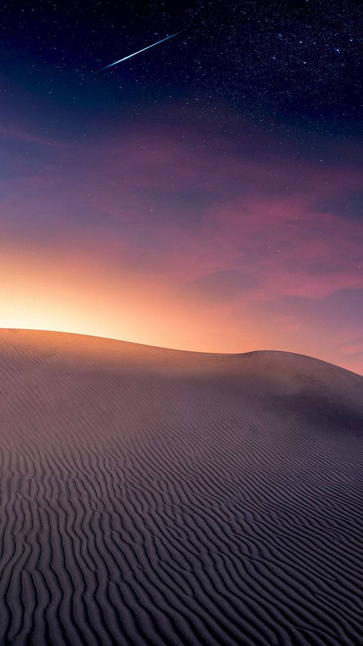 Iphone Xs Max Oled Desert And Sunset Wallpaper