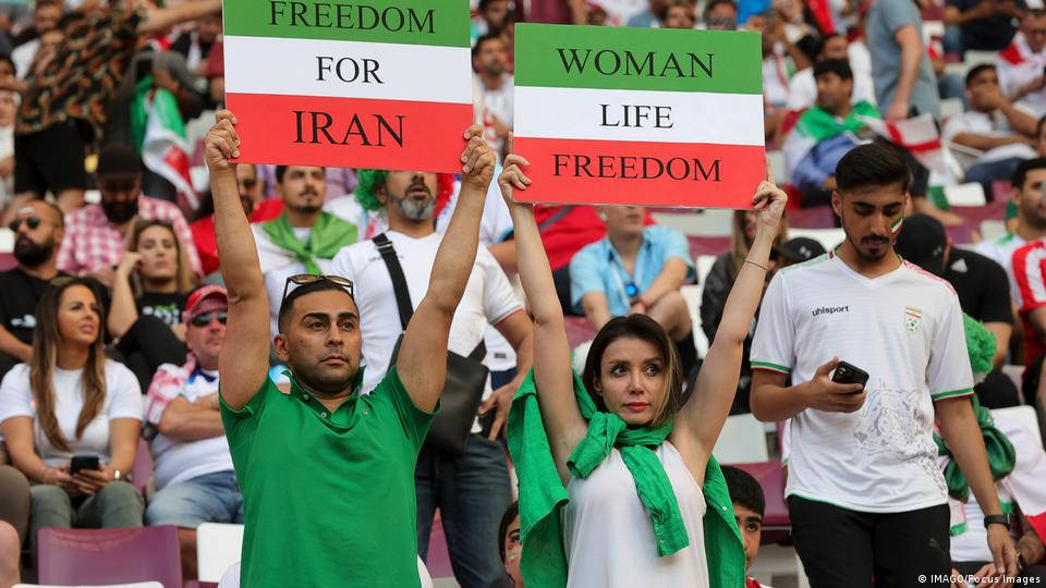 Iran National Football Team Fifa World Cup Protesters Wallpaper