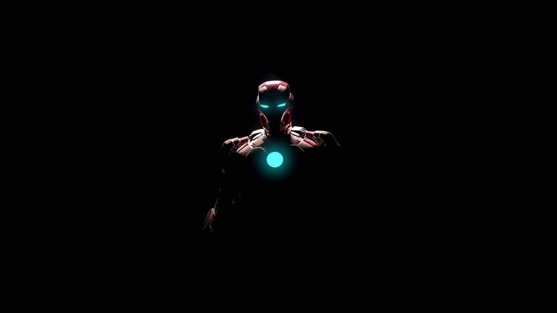 Download free Glowing Iron Man Logo Wallpaper - MrWallpaper.com