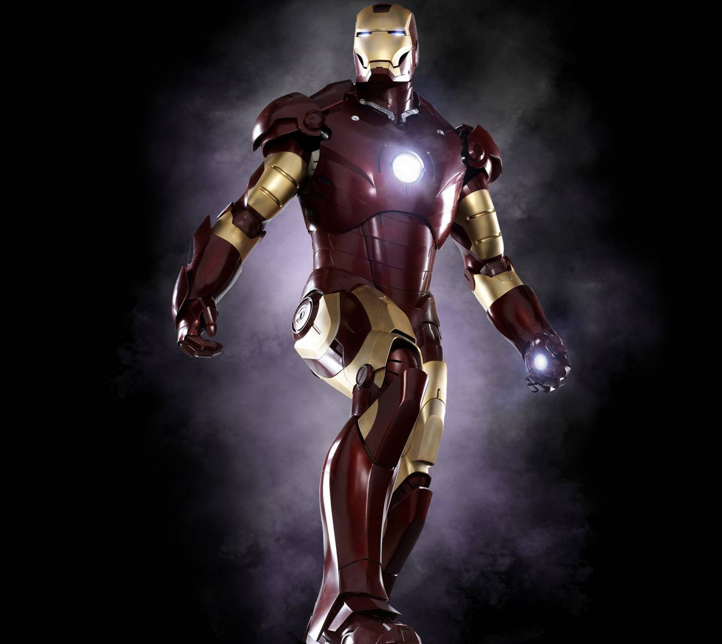 Iron Man Mark 3 Awkward Pose Wallpaper