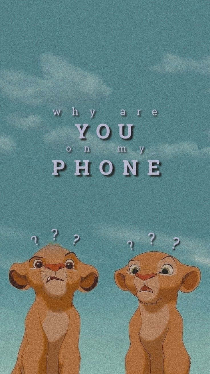 Is Your Phone The Only Place I Can Find You? Wallpaper