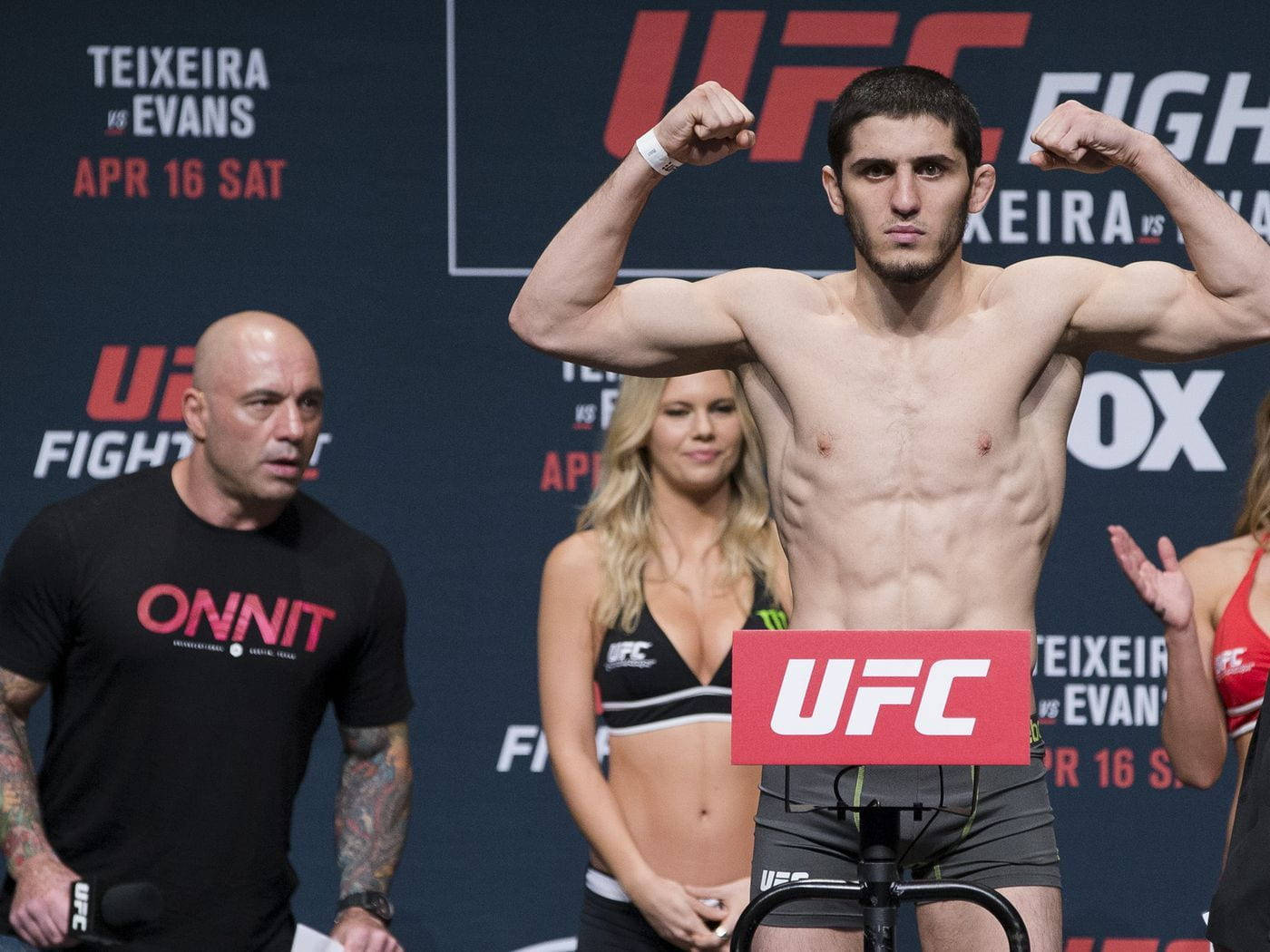 Islam Makhachev Ufc Weigh-in Wallpaper