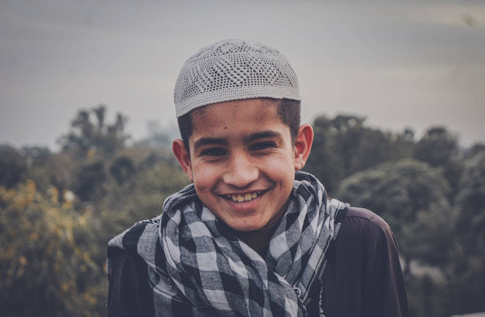 Islamic Boy Cute Smile Wallpaper