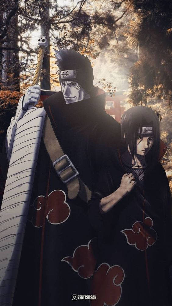 Itachi And Kisame, Members Of The Akatsuki Wallpaper