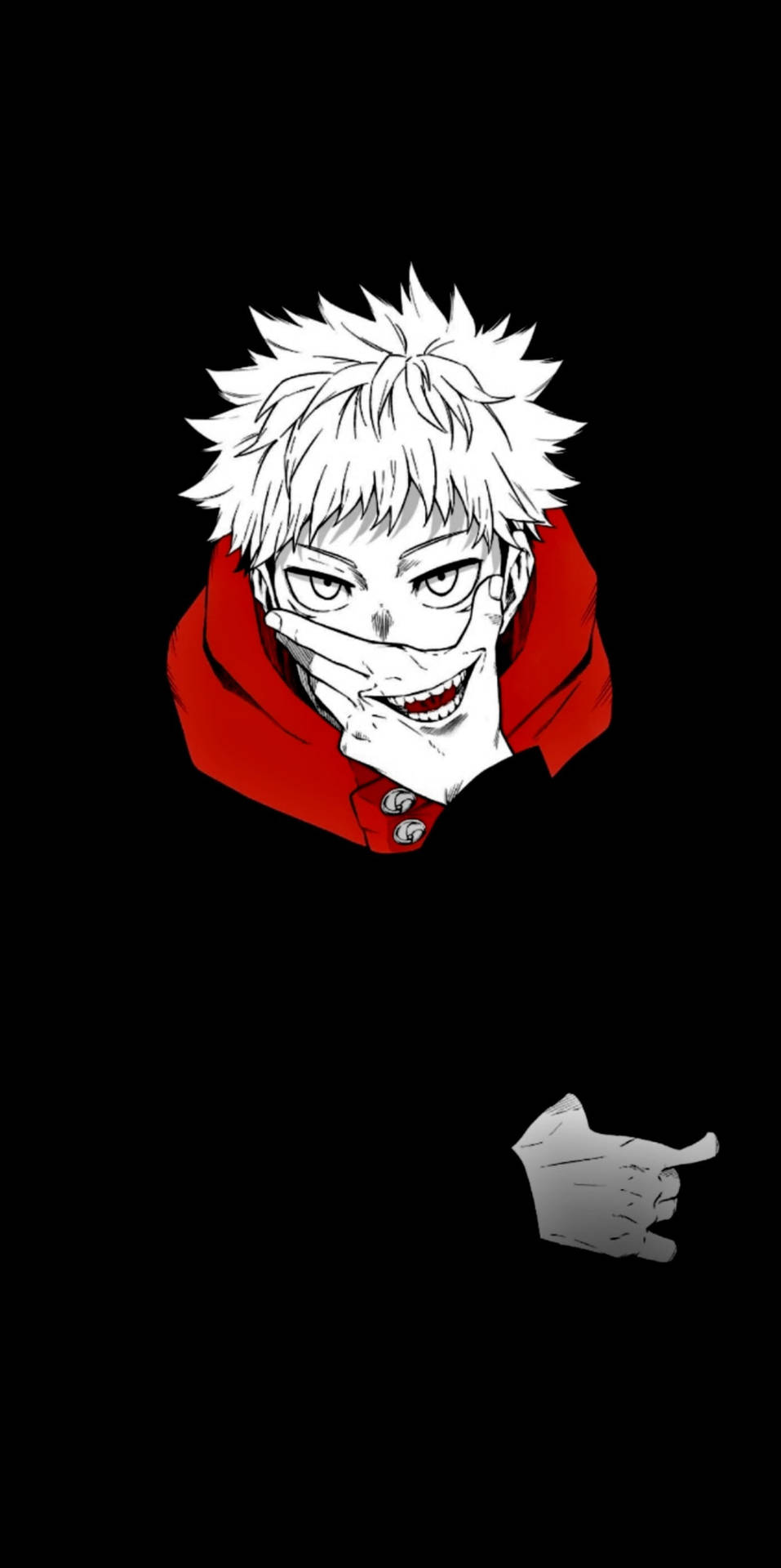 Download free Itadori Hand Jujutsu Kaisen Iphone Wallpaper - MrWallpaper.com