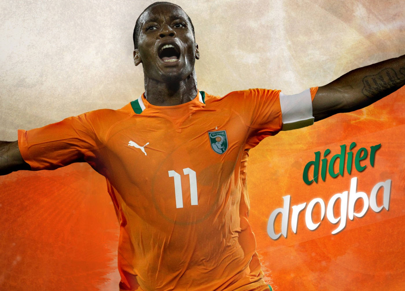 Download wallpaper Chelsea, Chelsea, Drogba, Didier Drogba, section sports  in resolution 1920x1080