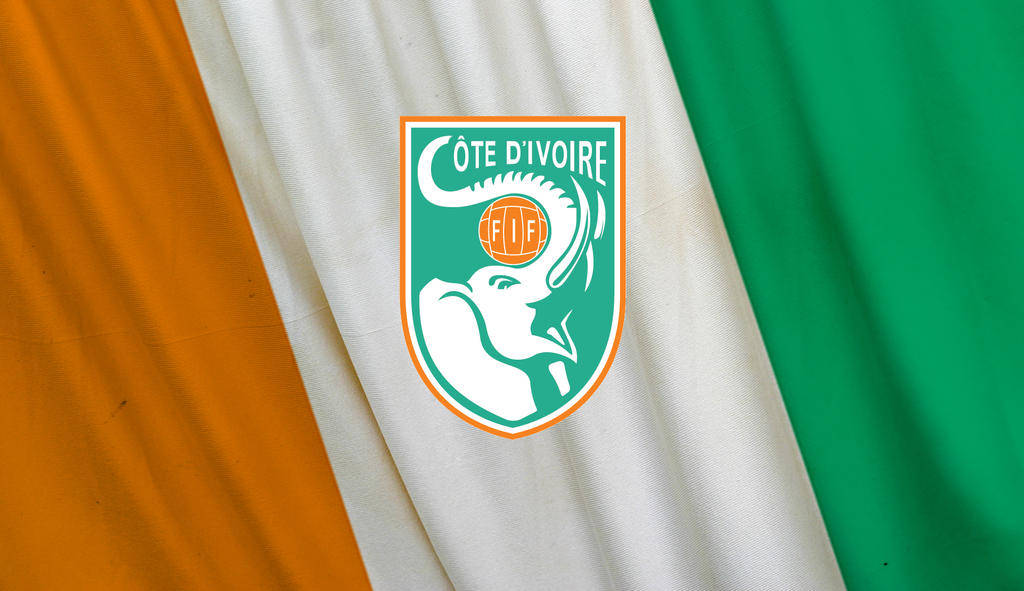 Ivory Coast Football Team Logo Wallpaper