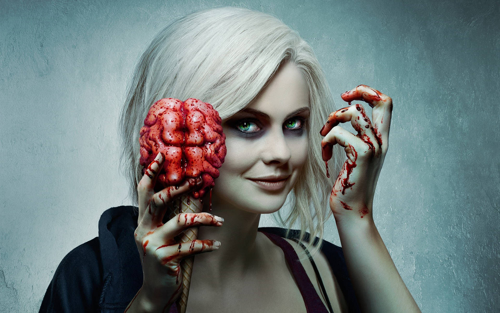 Download free Izombie Liv Moore With A Brain Ice Cream Wallpaper -  MrWallpaper.com