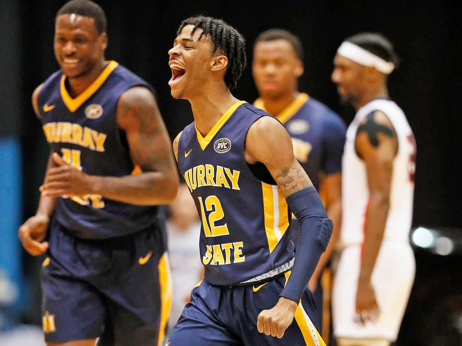 Ja Morrant Shouting For Victory Wallpaper