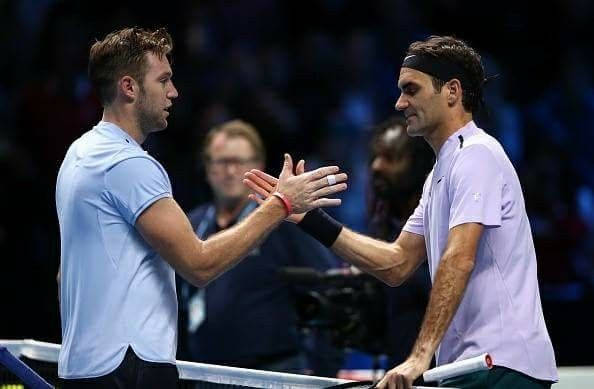 Jack Sock Shaking Opponent's Hand Wallpaper