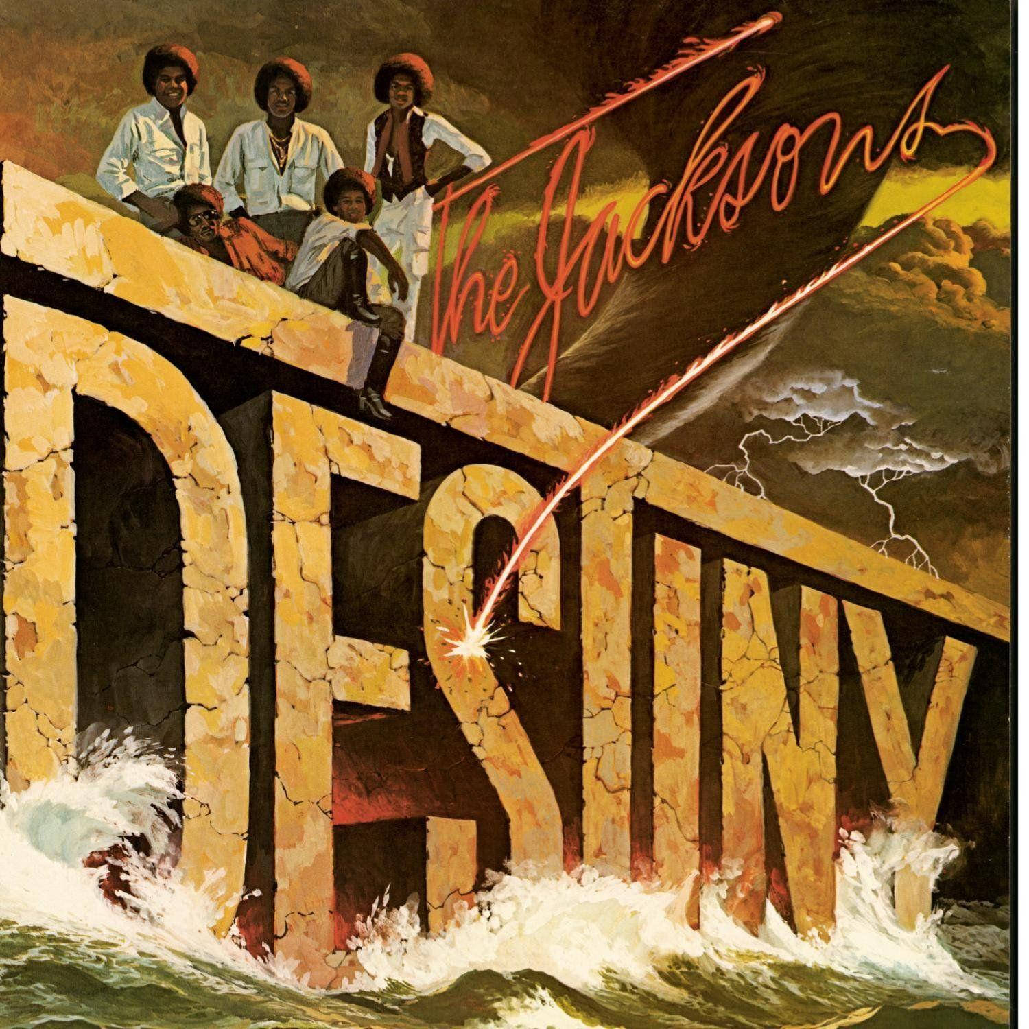 Jackson 5 1978 Destiny Album Cover Wallpaper