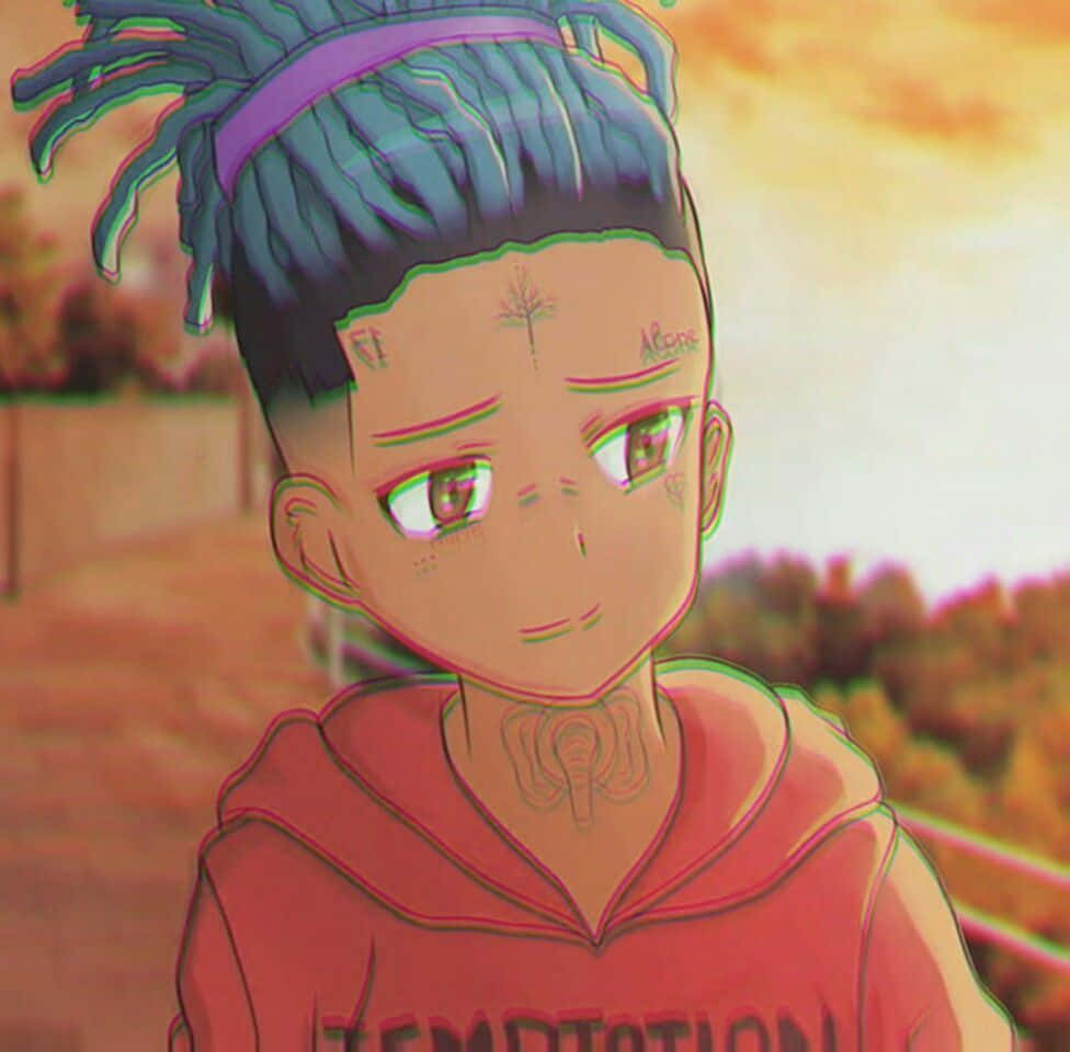 Jahseh Onfroy Anime Rapper Wallpaper