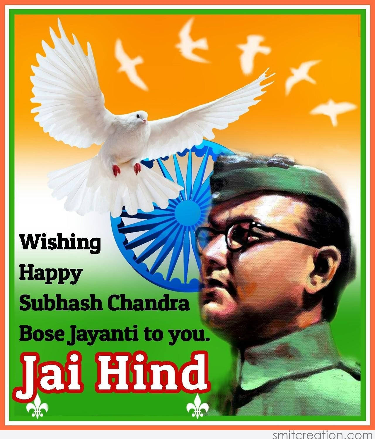 Jai Hind Celebration With Netaji Bose Image Wallpaper