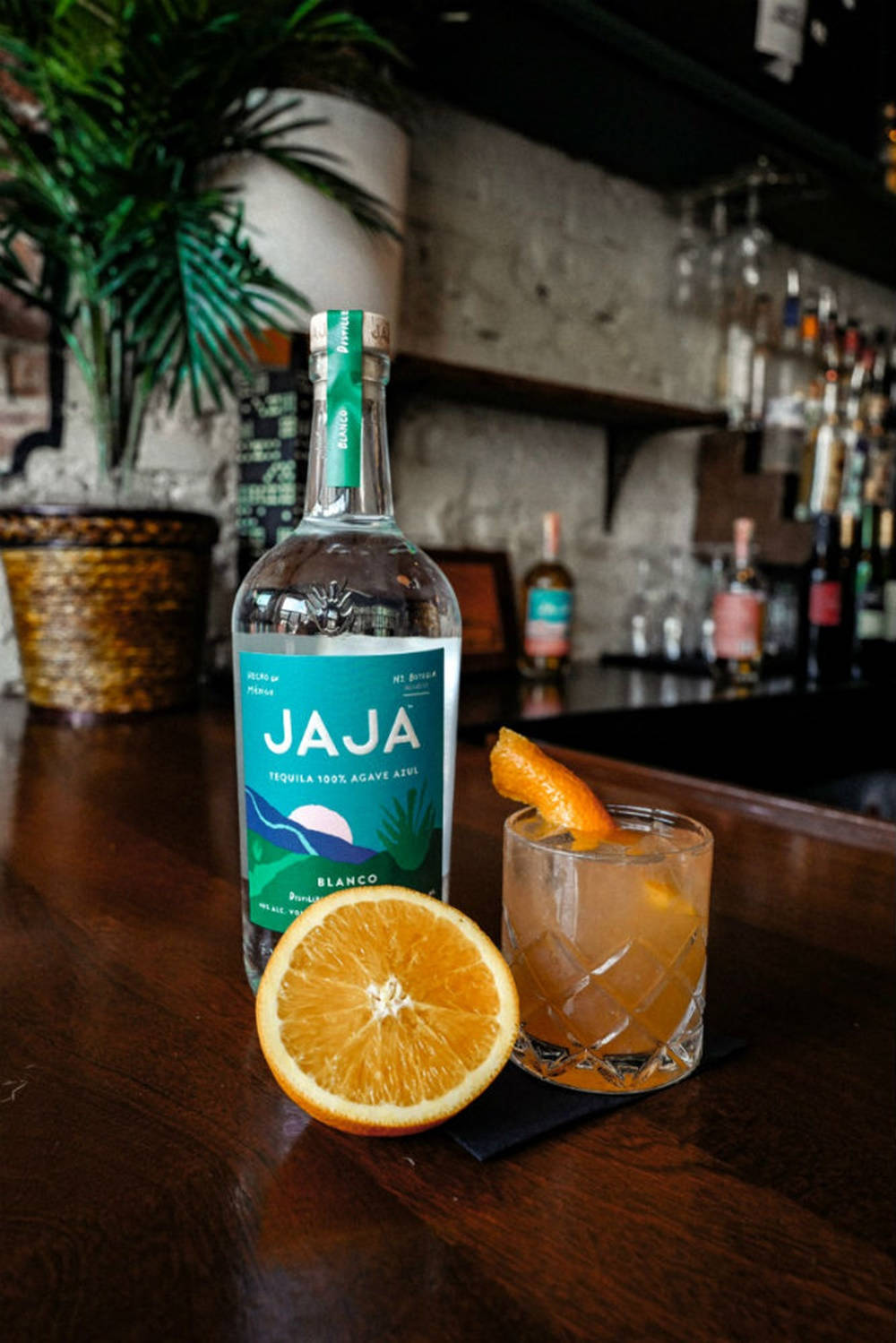 Jaja Tequilla Orange Fruit Cocktail Wallpaper