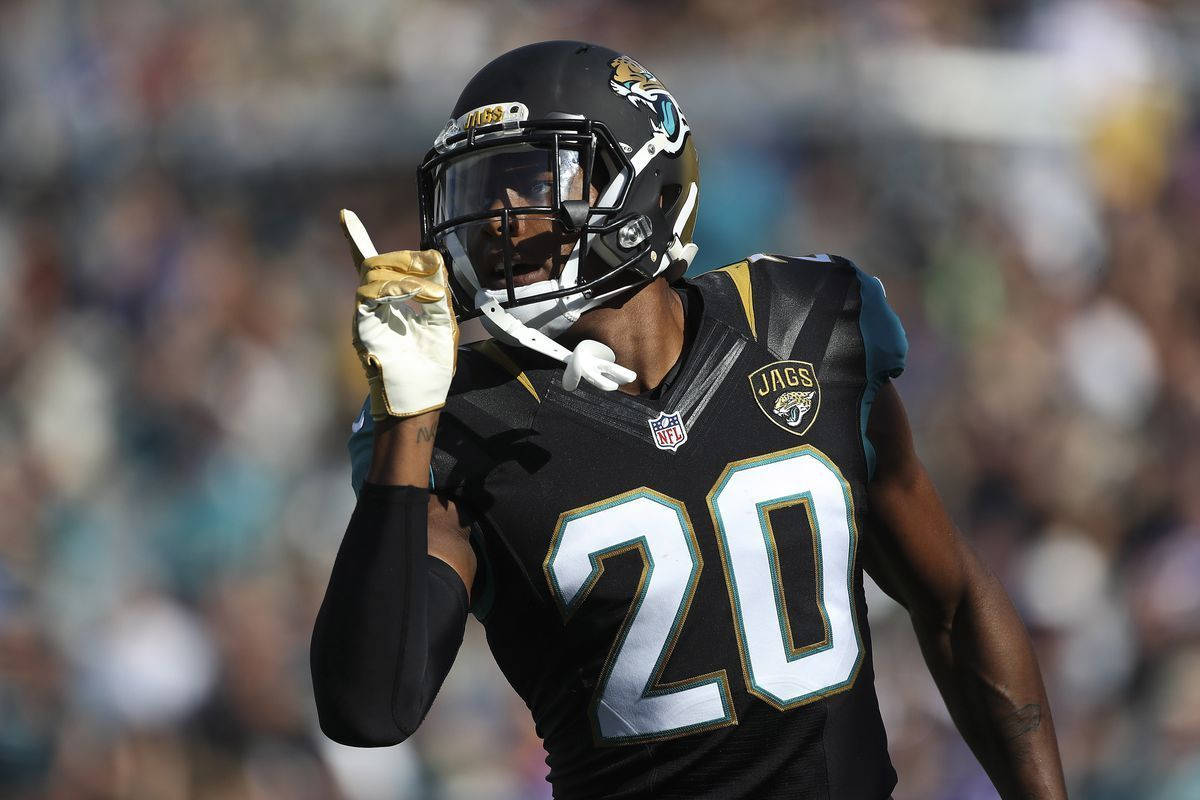 Jalen Ramsey Museful Reaction Wallpaper