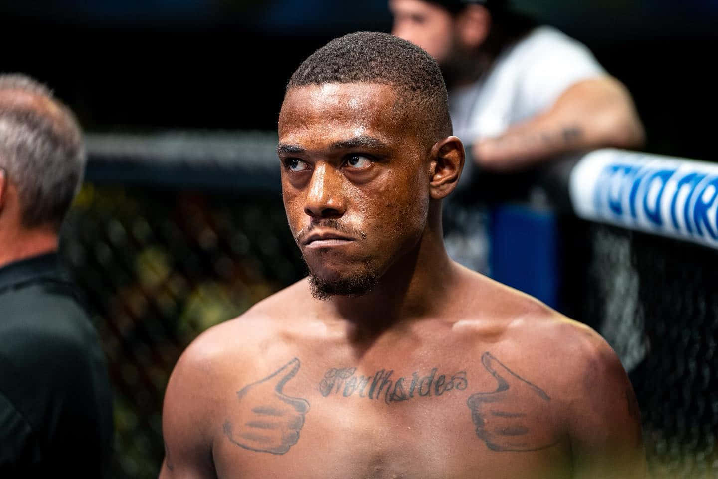 Jamahal Hill With Serious Face Wallpaper