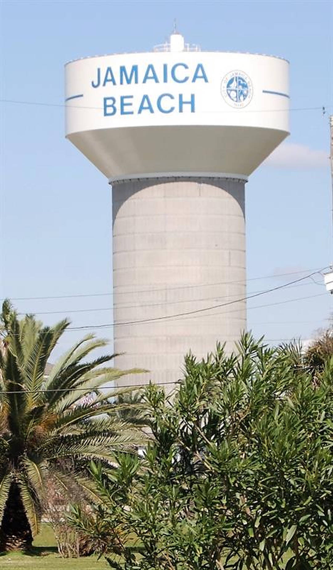 Jamaica Beach Water Tower Wallpaper