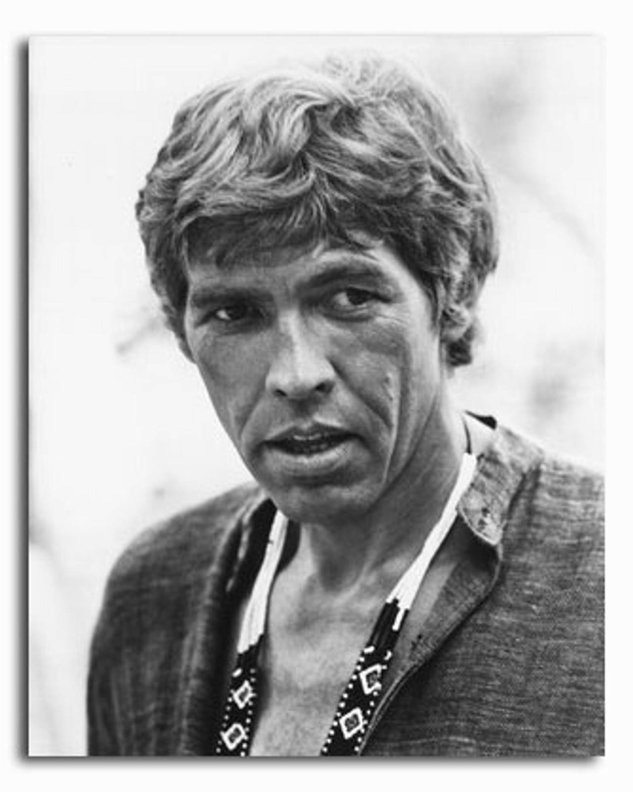 James Coburn In Geometric Printed Shirt Wallpaper