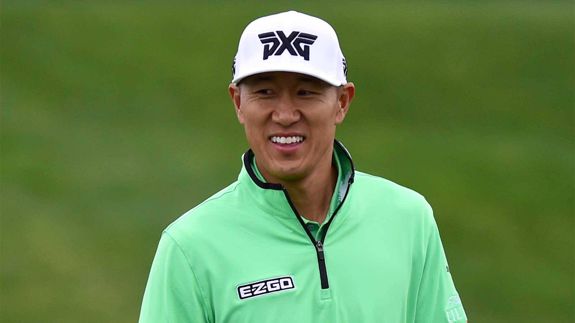 James Hahn Golf Player Smiling Wallpaper