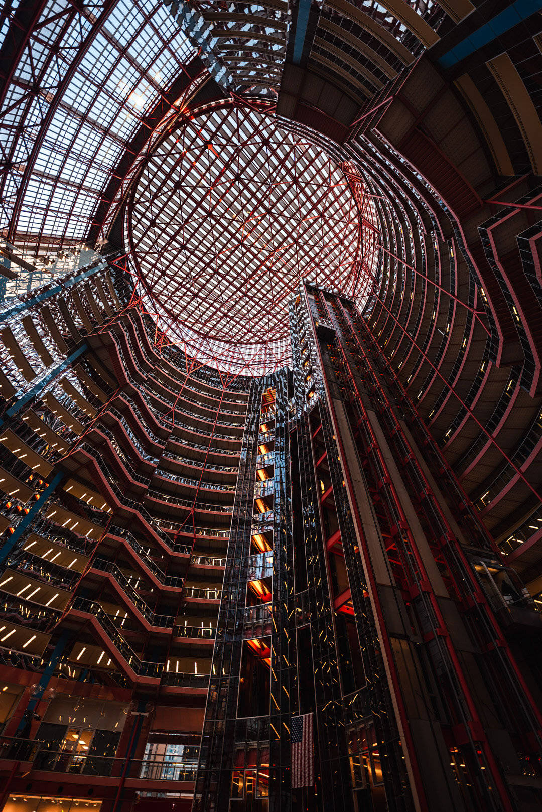 James R. Thompson Center In Chicago, Illinois Wallpaper