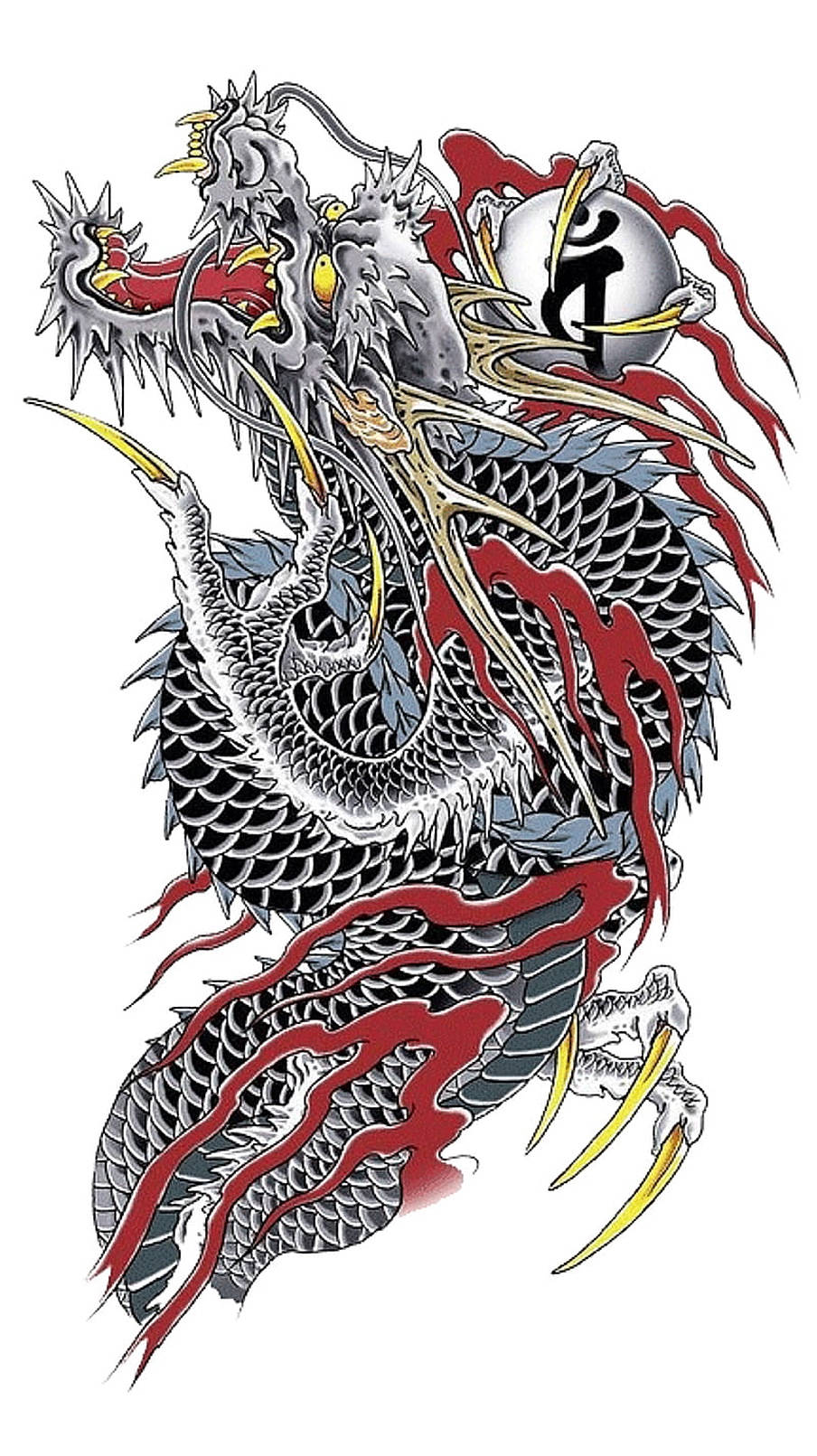 Japanese Dragon Tattoo Design Wallpaper