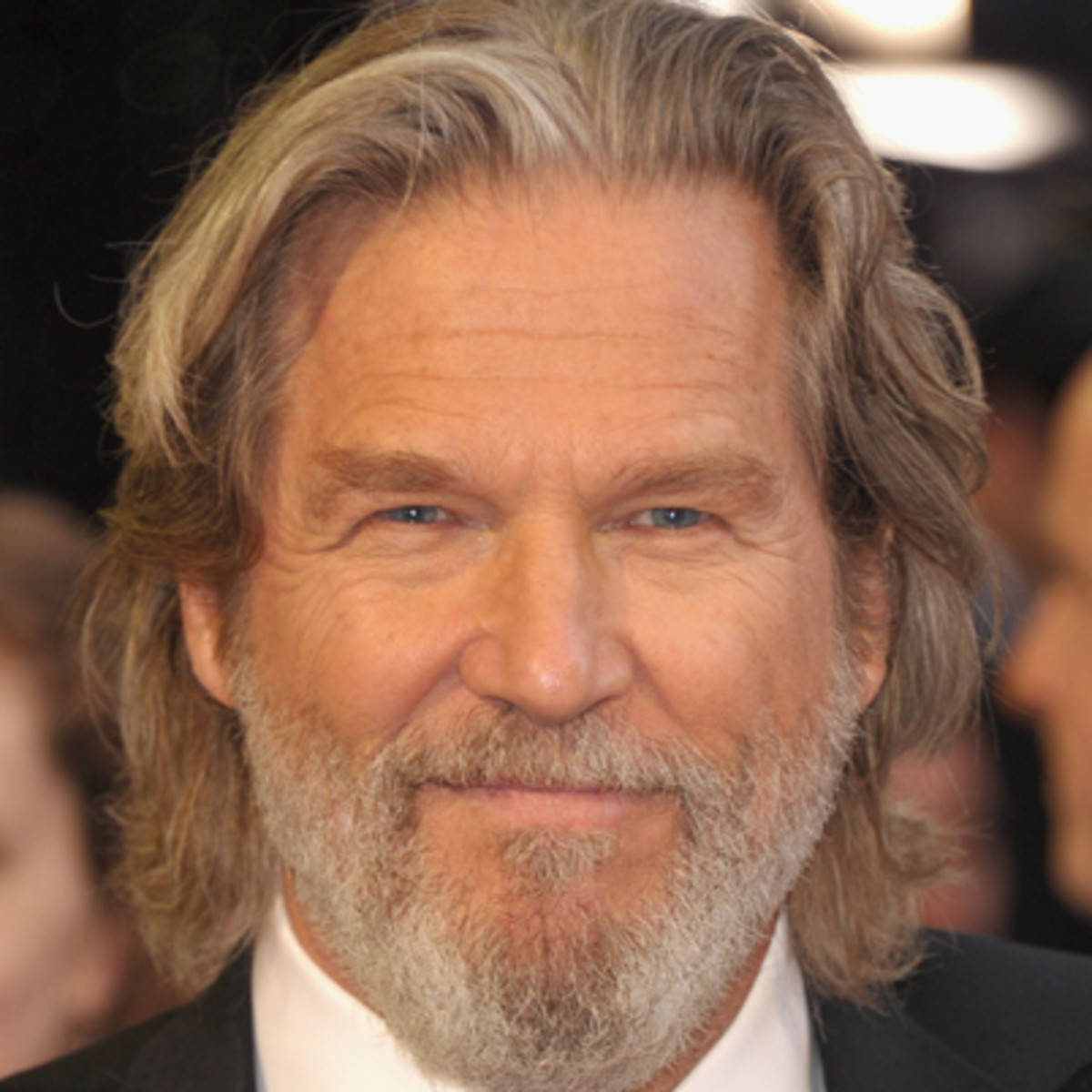 Jeff Bridges Sporting A Long Hair Look Wallpaper